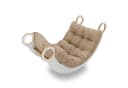 Totsy Baby Bodenkissen Beige/Weiß Sternchen Krabbeldecke Bild 1