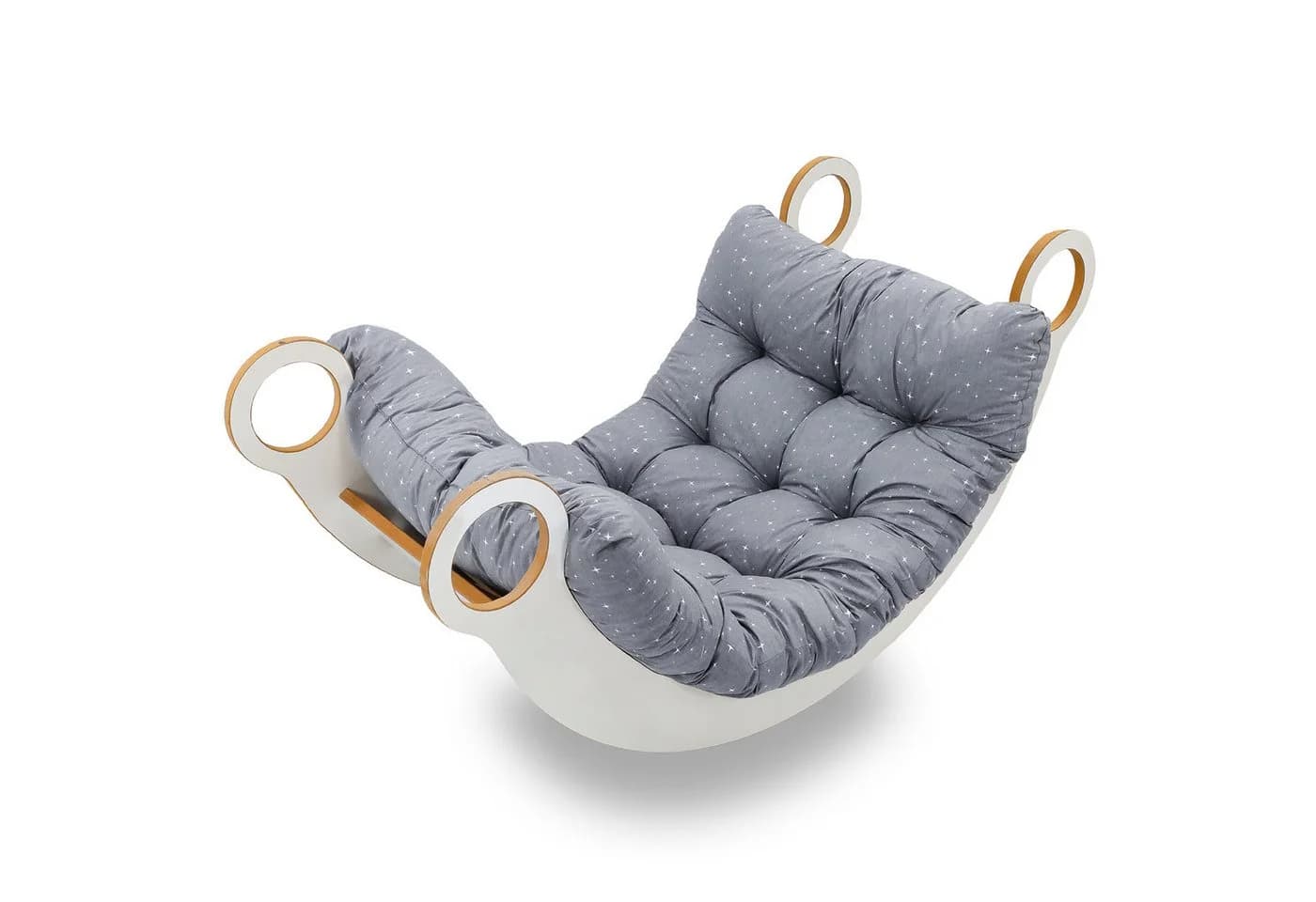 Totsy Baby Bodenkissen Grau Krabbeldecke Kletterbogen