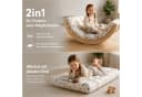Totsy Baby Bodenkissen Grau Krabbeldecke Kletterbogen Bild 4