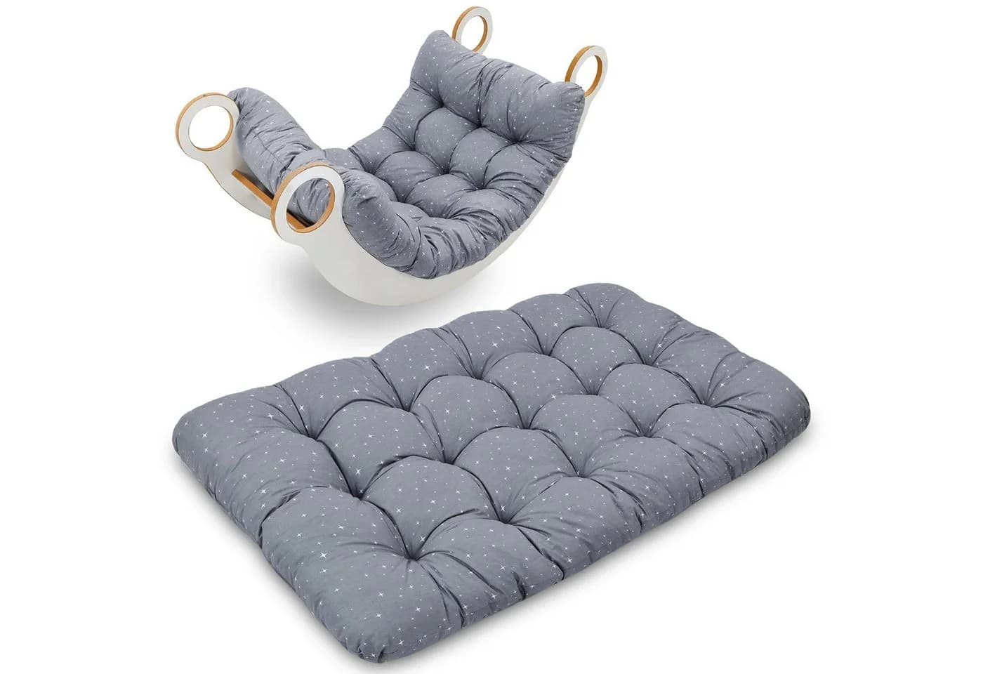 Totsy Baby Bodenkissen Montessori Kletterbogen 60x120 cm Galaxie - Bild 2