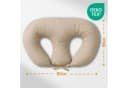 Totsy Baby Stillkissen XXL für Zwillinge - Halbmond-Form mit Gurten Bild 1