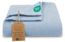 Totsy Baby Kuscheldecke Baumwolle Waffelpiqué Blau Bild 2