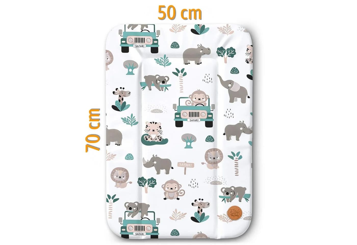 Totsy Baby Wickelauflage Abwaschbar Wasserdicht Wickelmatte Blau