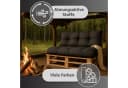 Amazinggirl Palettenkissen Outdoor Grau Schwarz Sitzkissen Auflagen Bild 5