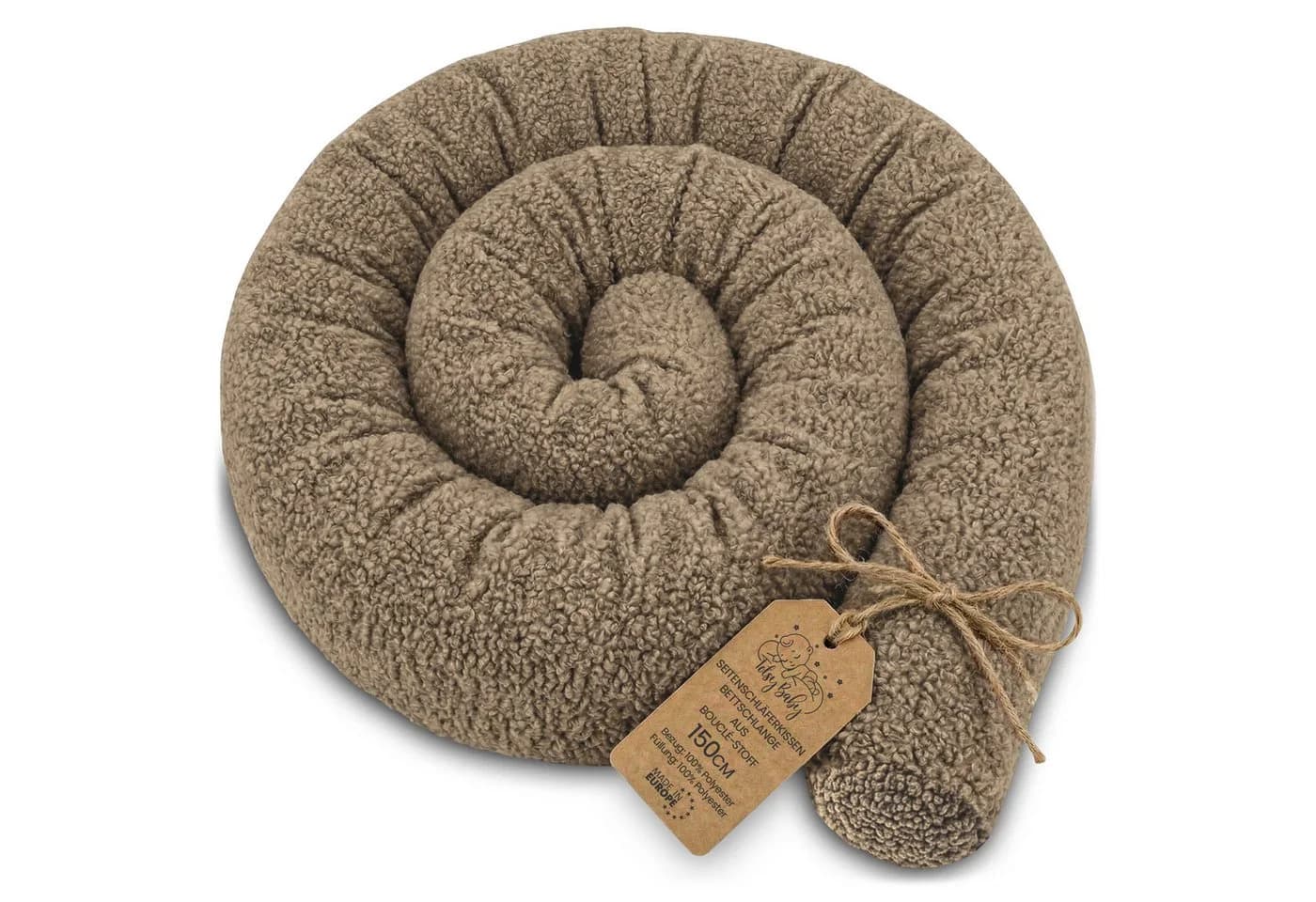 Totsy Baby Seitenschläferkissen Beige Flexibles Body Pillow - Bild 2