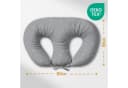 Totsy Baby Stillkissen XXL für Zwillinge Grau Bild 1