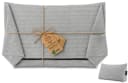Amazinggirl Kissenbezug für Keilkissen 70 cm Grau Velvet/Cord Bild 2