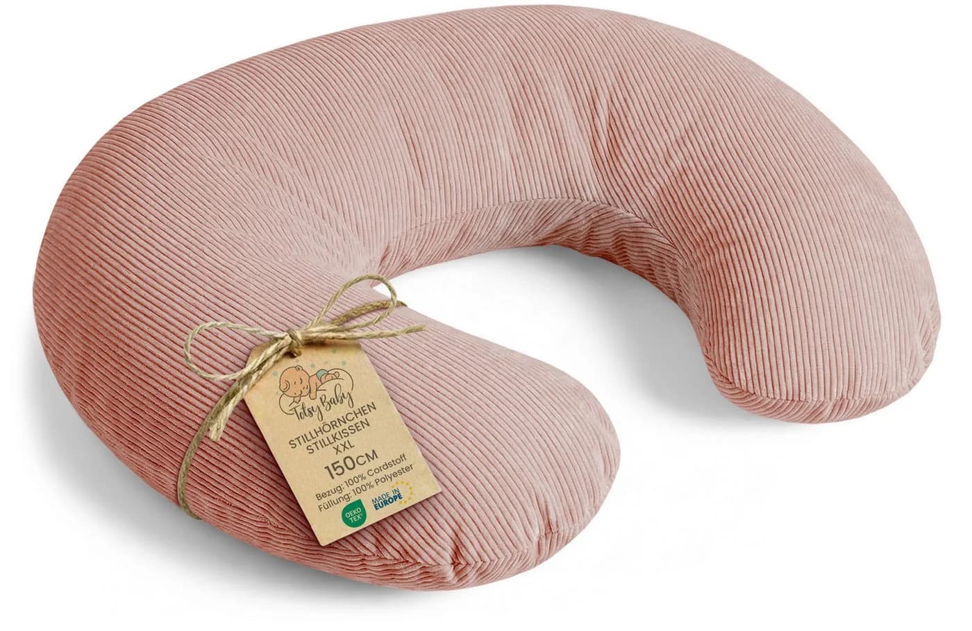 Totsy Baby Stillkissen Mond Minky rosa - Bild 2