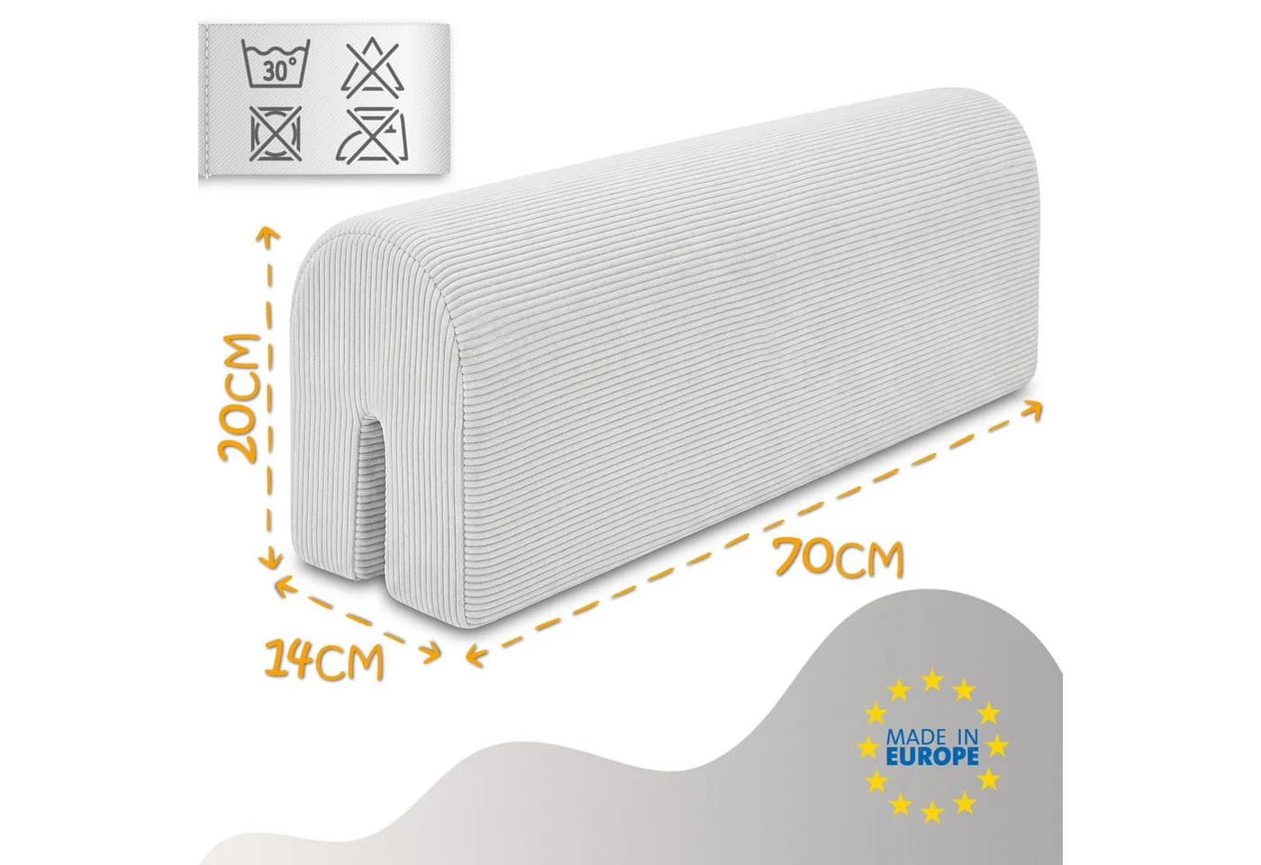 Totsy Baby Bettschutzgitter Bezug Blau für Kinderbett