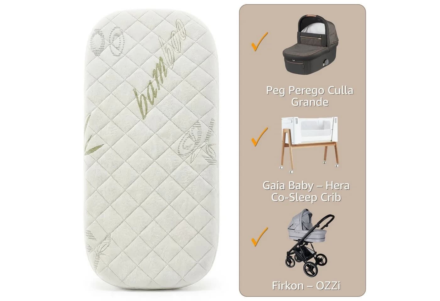 Totsy Baby Babymatratze mit abnehmbarem Bezug für Babybett & Reisebett - Bild 4