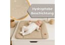Totsy Baby Wickelauflage wasserdicht und abwaschbar - Wickelmatte weiß Bild 4