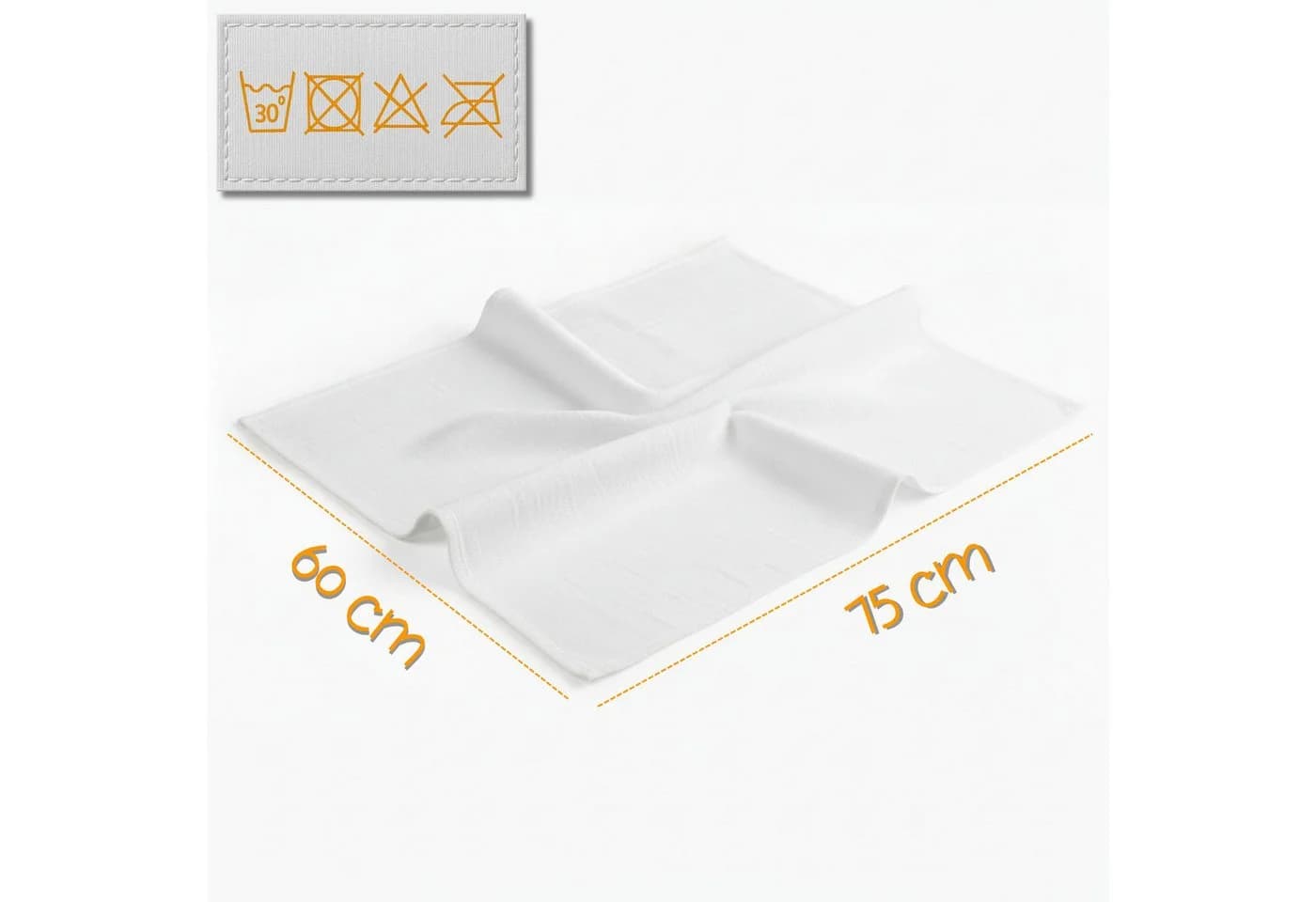 Totsy Baby Musselin Decke 100% Baumwolle Beige 110x120 cm