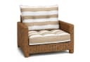 Amazinggirl Sitzkissen Outdoor für Gartenmöbel - Beige Grau Bild 2