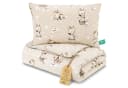 Totsy Baby Babybettwäsche Set aus Baumwolle Braun Bild 2