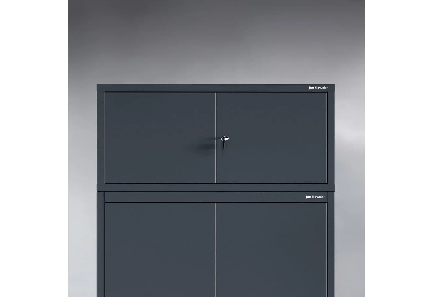 Jan Nowak Schrankaufsatz EWA Compact 80 cm Stahl abschließbar