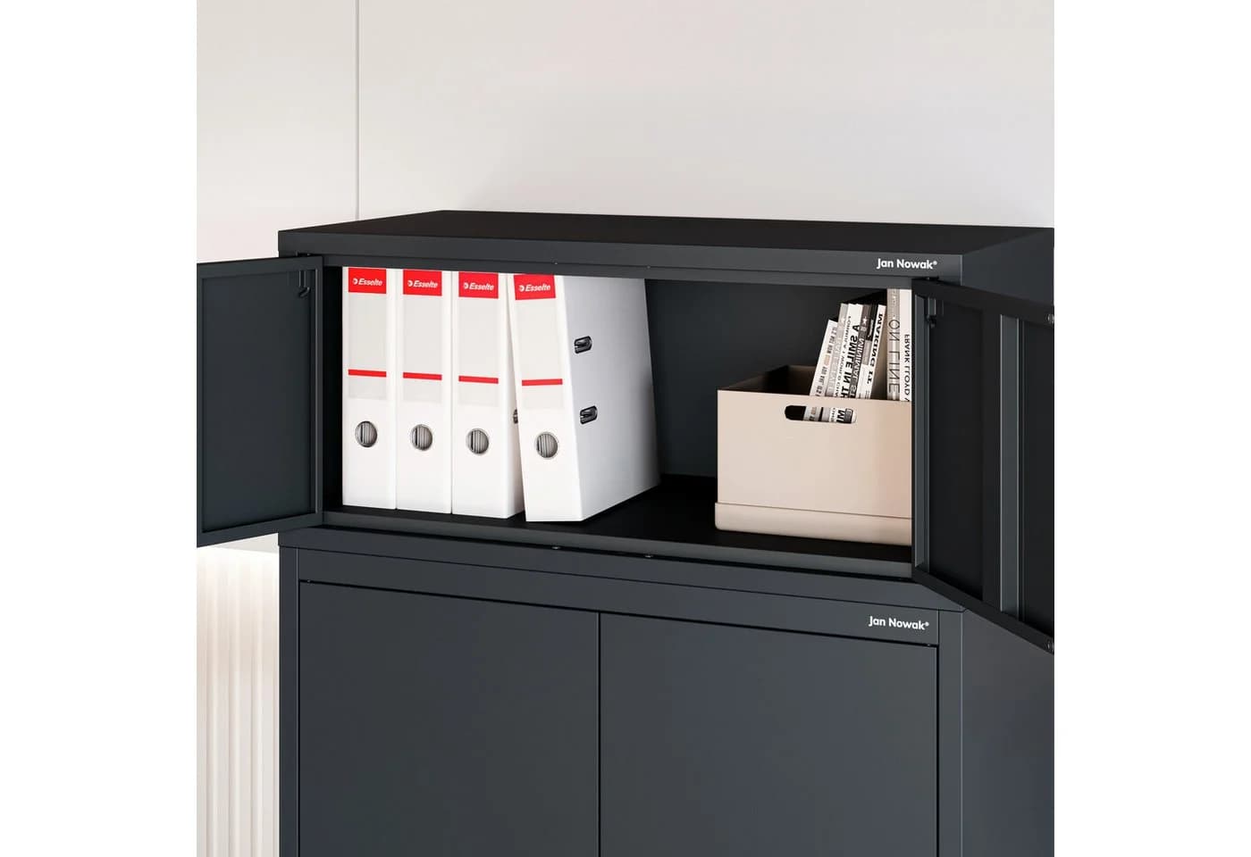 Jan Nowak Schrankaufsatz EWA Compact 80 cm Stahl abschließbar - Bild 3