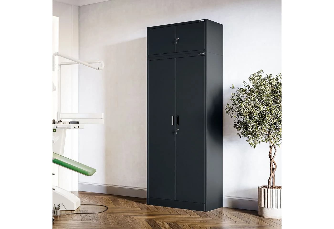 Jan Nowak Schrankaufsatz EWA Compact 80 cm Stahl abschließbar - Bild 5