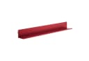 Jan Nowak Wandregal JOANNE Metall Rot Verstecktes Befestigungssystem Bild 2