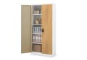 Jan Nowak Aktenschrank Metall 90x195x40 cm abschließbar mit 4 Böden Bild 1