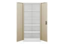 Jan Nowak Aktenschrank Metall 90x195x40 cm abschließbar mit 4 Böden Bild 5