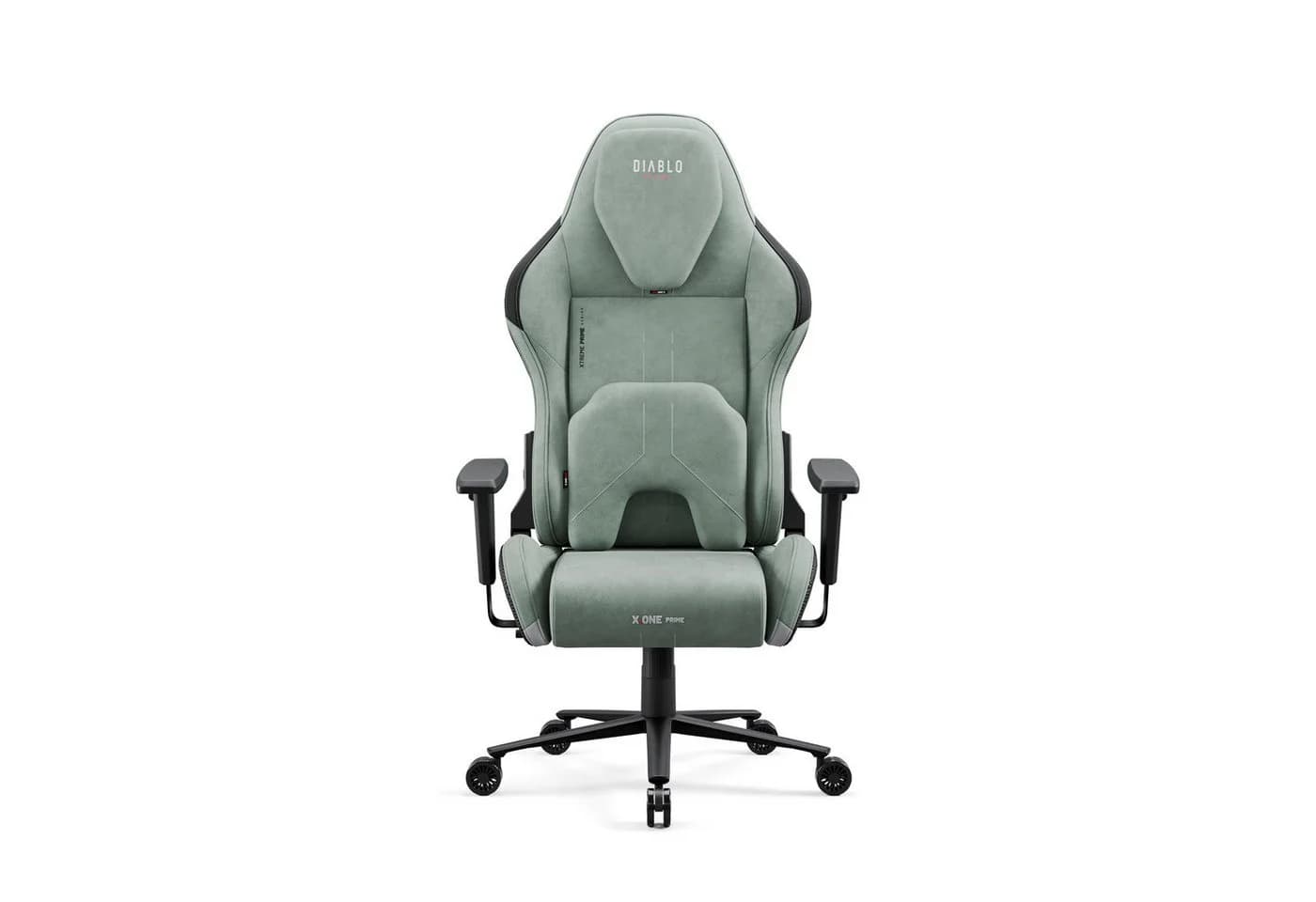DIABLO CHAIRS Gaming-Stuhl X.One Prime Grün CoolComfort Metallbasis