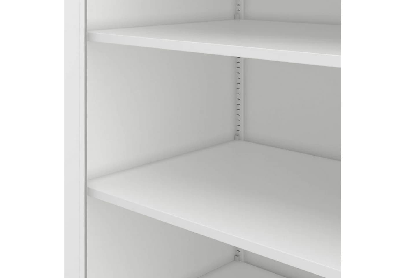 Jan Nowak Aktenschrank Metall ALEX D600 abschließbar weiß - Bild 3