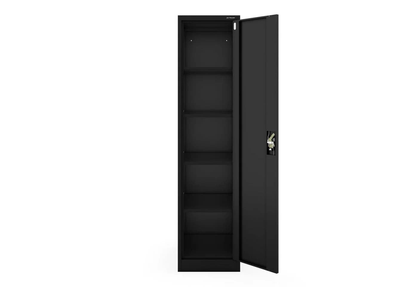 Jan Nowak Aktenschrank ALEX D600 Metall abschließbar schwarz - Bild 2