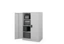 Jan Nowak Aktenschrank Metall Grau 90 cm Bild 1