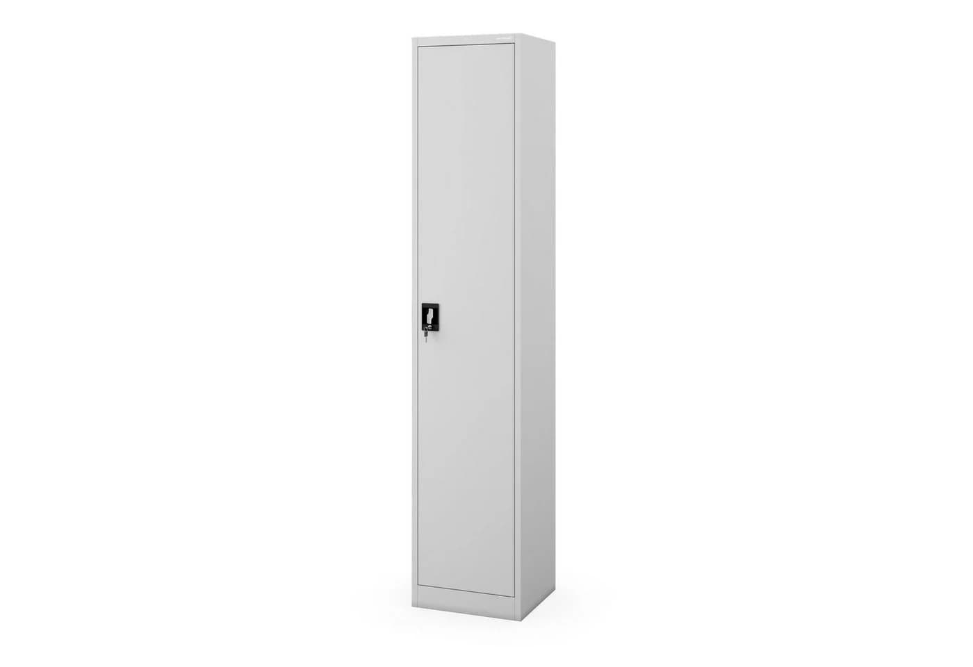 Jan Nowak Aktenschrank Metall Grau 220 cm