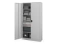 Jan Nowak Aktenschrank Metall Grau 115x220x40 cm Bild 3