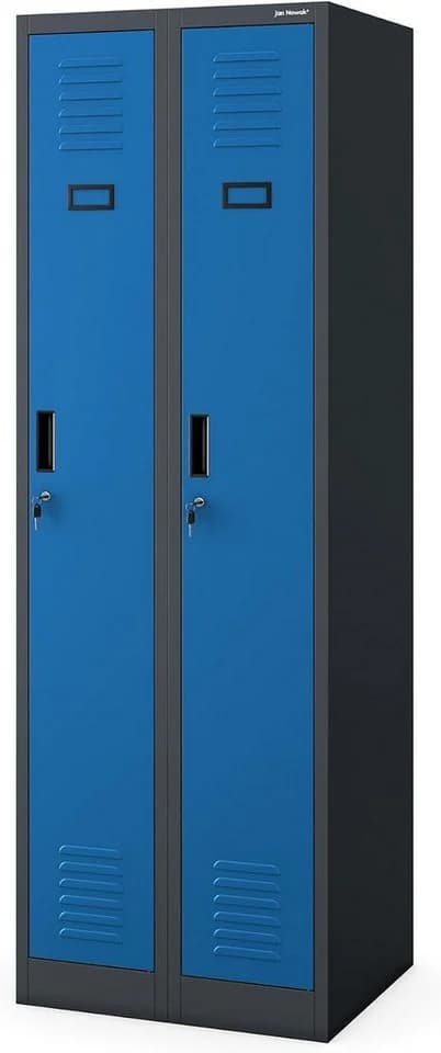 Jan Nowak Umkleideschrank KACPER II Metall 2 Abteile