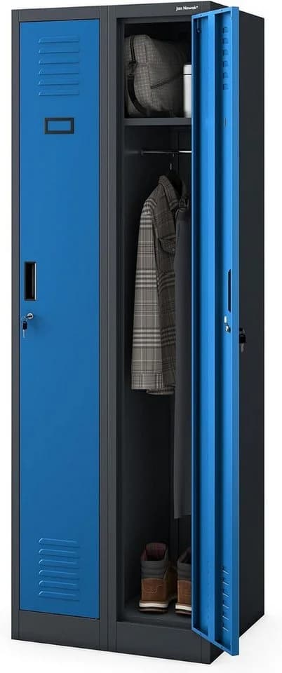 Jan Nowak Umkleideschrank KACPER II Metall 2 Abteile - Bild 2