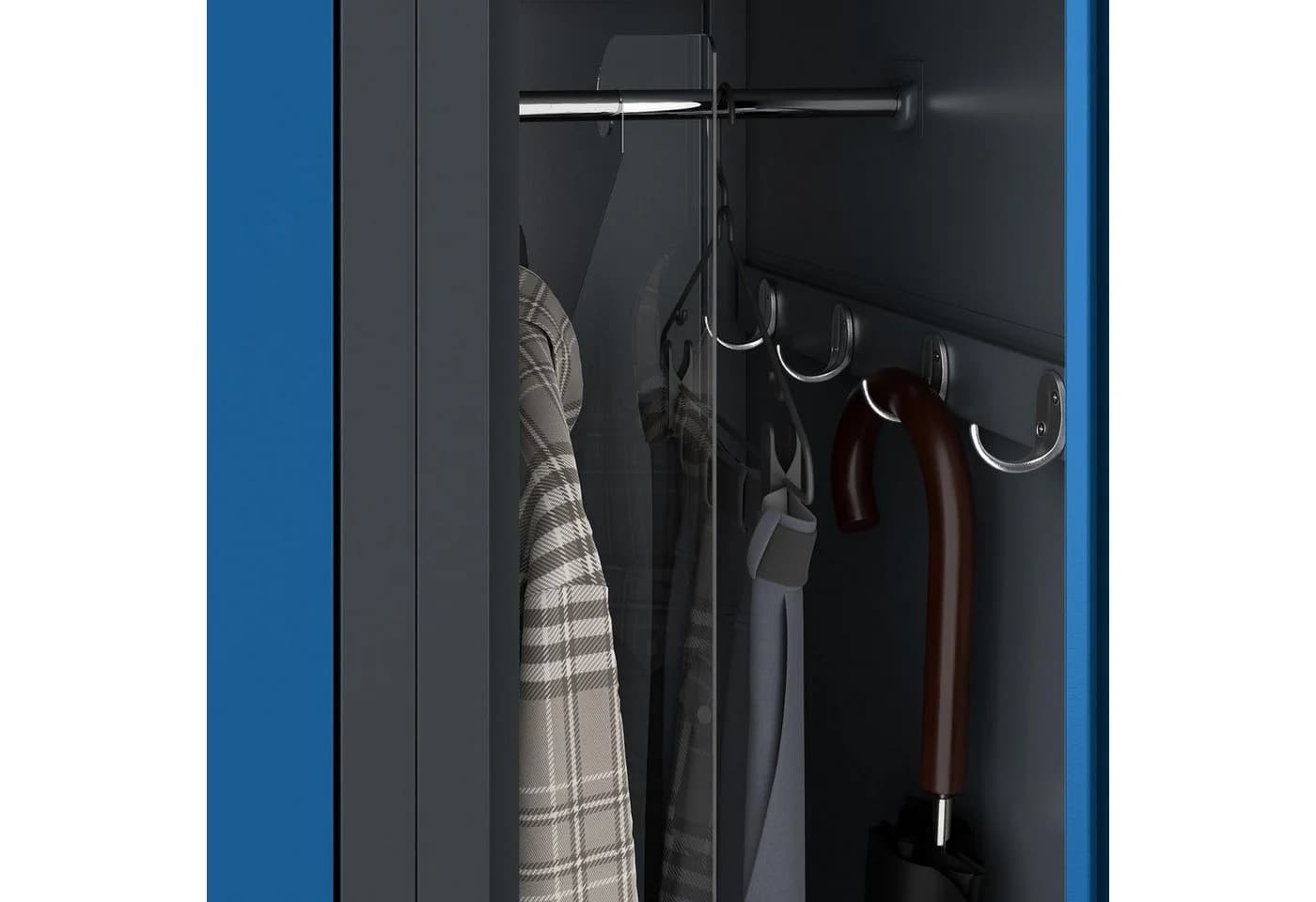 Jan Nowak Umkleideschrank KACPER II Metall 2 Abteile - Bild 5