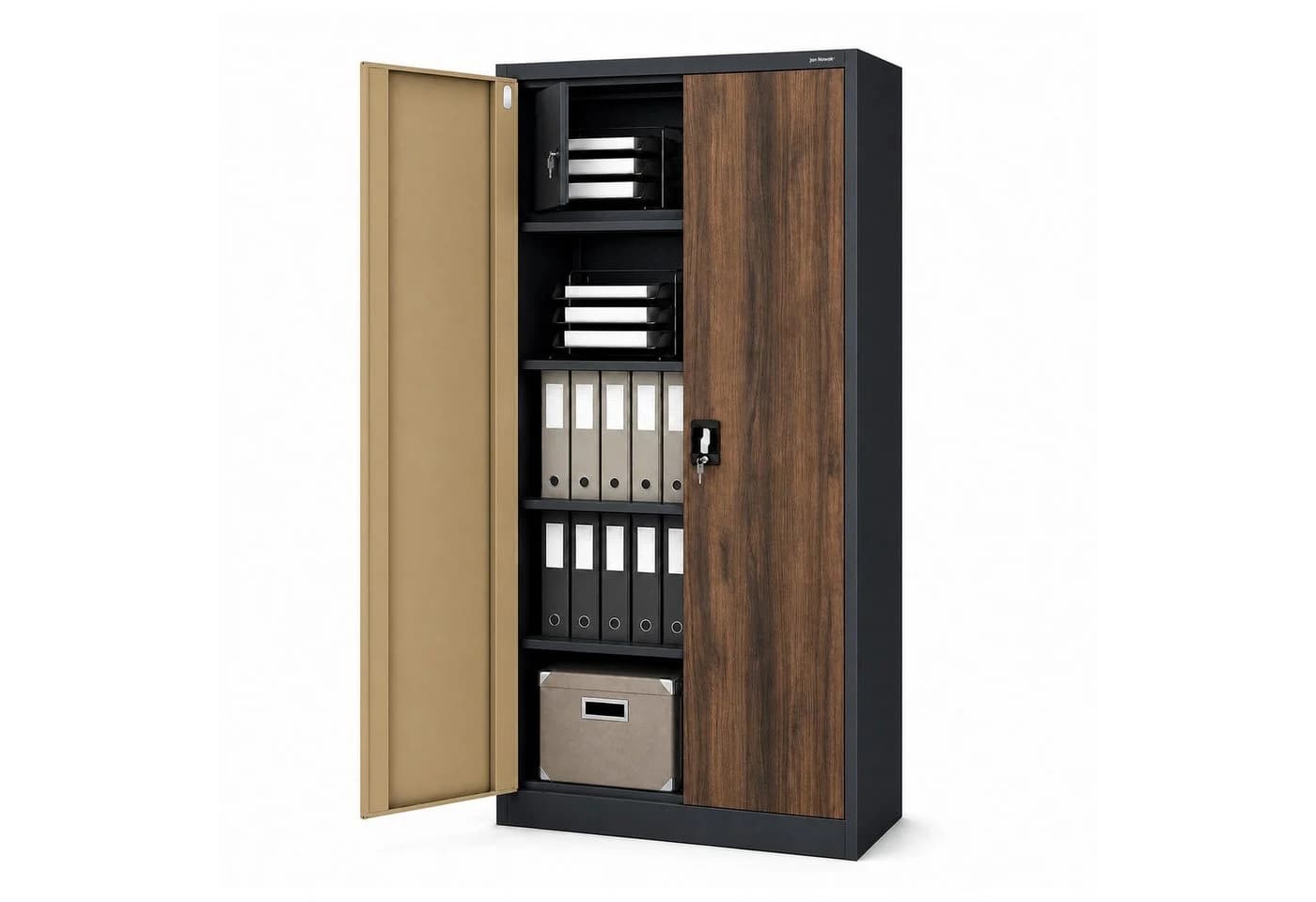 Jan Nowak Aktenschrank Metall mit Geheimfach 90 cm - Bild 2