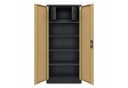 Jan Nowak Aktenschrank Metall mit Geheimfach 90 cm Bild 5