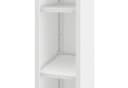 Jan Nowak Aktenschrank Metallregal schmal TIM 195 cm hoch weiß Bild 3