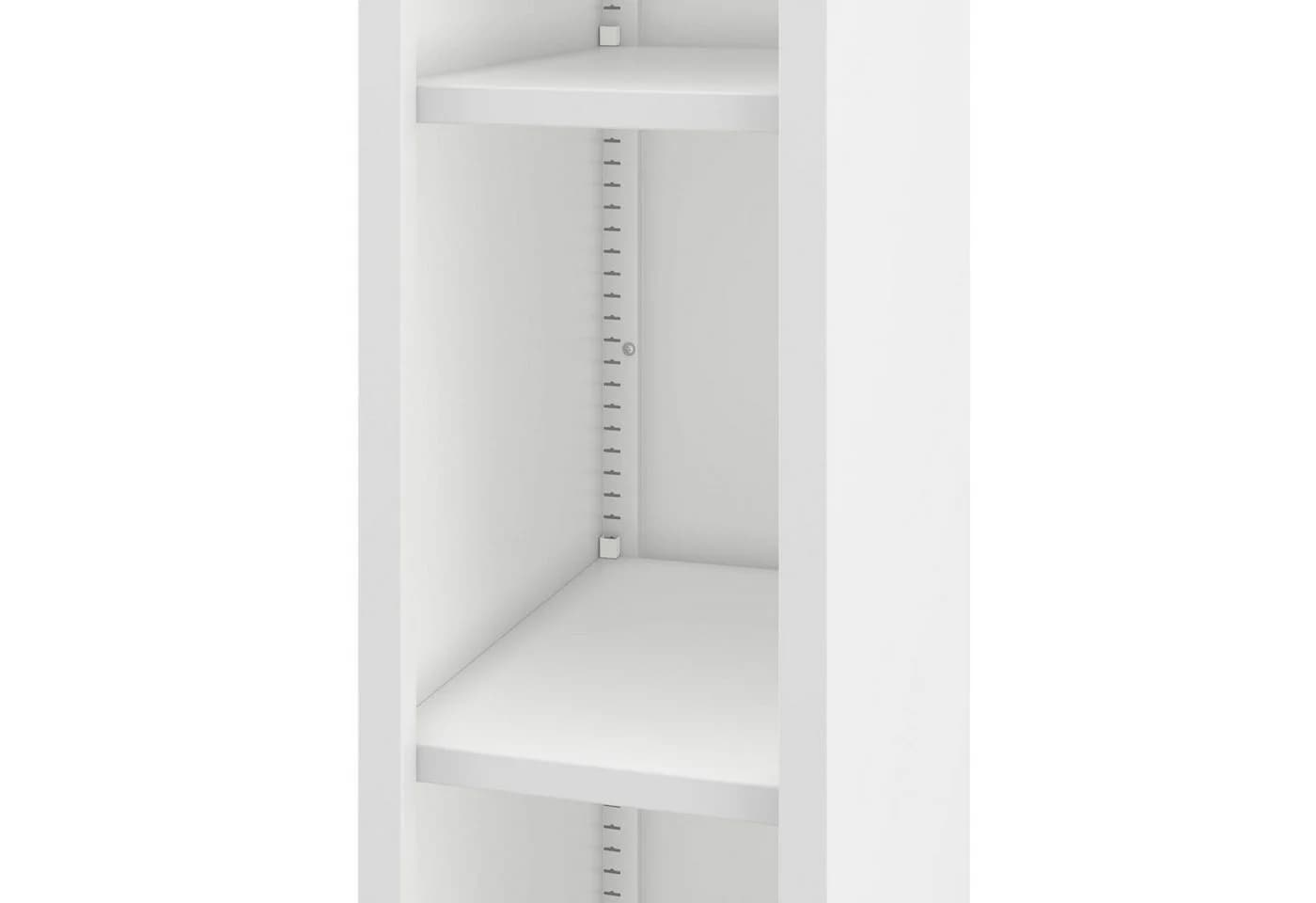 Jan Nowak Aktenschrank Metallregal schmal TIM 195 cm hoch weiß - Bild 3