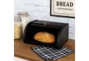 BEGRYF Brotkasten KH7Bk Schwarz Metall Rolldeckel Bild 5