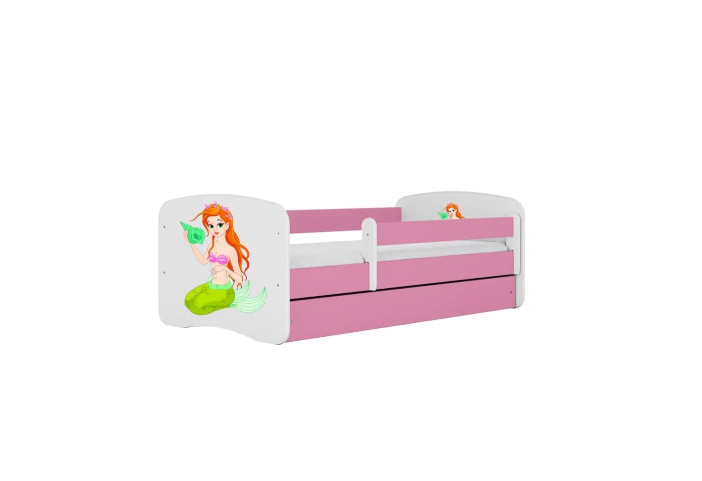 Raumhirsch Furniture Kinderbett Rosa Meerjungfrau Komplettset