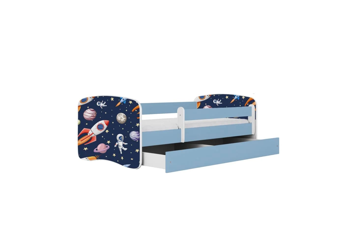 Raumhirsch Furniture Kinderbett 70x140, 80x160, 80x180 cm - Komplettset mit Matratze & Schublade - Bild 3