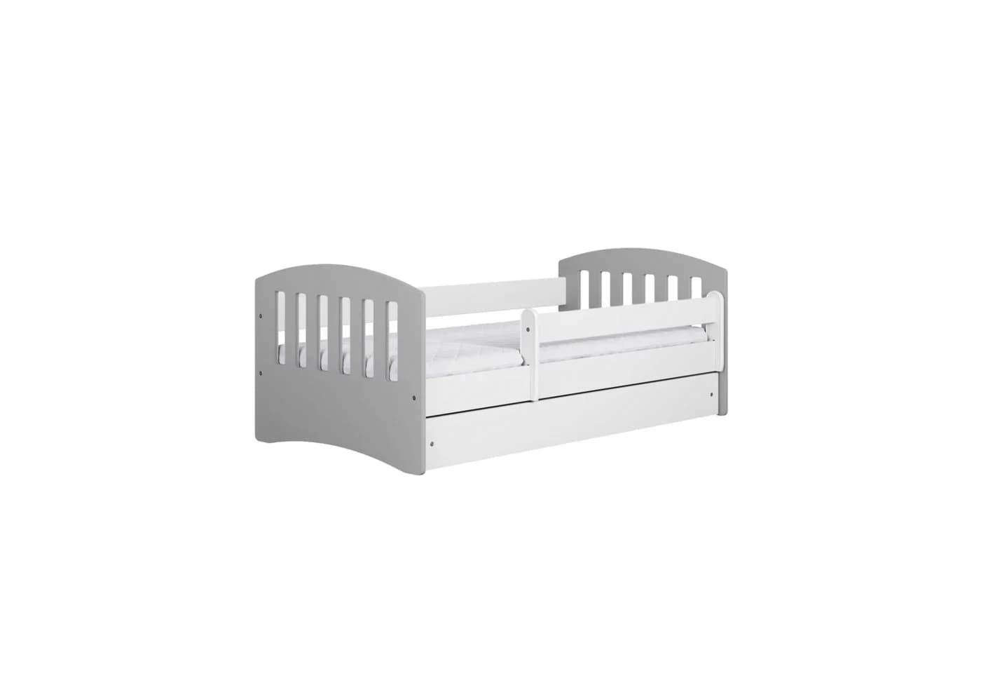 Raumhirsch Furniture Kinderbett Grau Komplettset mit Schublade - Bild 2