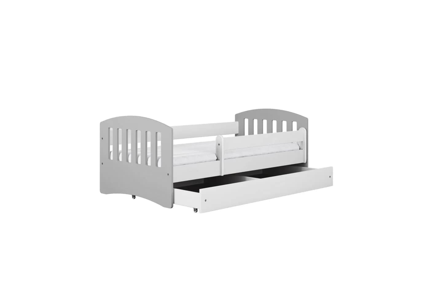 Raumhirsch Furniture Kinderbett Grau Komplettset mit Schublade - Bild 3