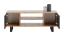 Raumhirsch Furniture Lowboard Focus Schwarz/Gold Bild 1