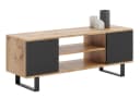 Raumhirsch Furniture Lowboard Focus Schwarz/Gold Bild 2