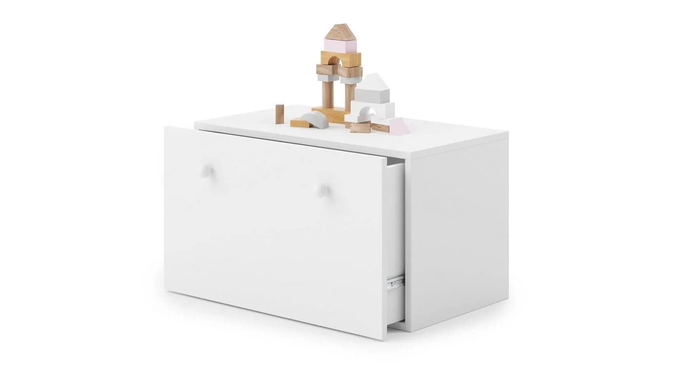 Raumhirsch Furniture Spielzeugtruhe Inga Weiß