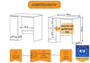 Raumhirsch Furniture Waschmaschinenumbauschrank mit Stauraum - 95x89x66 cm Bild 3