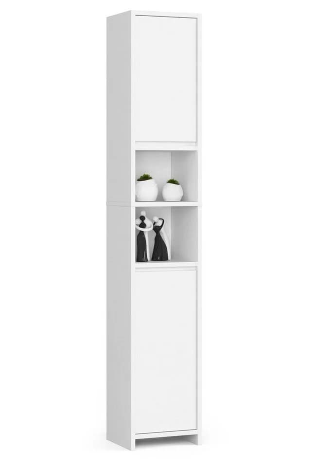 Raumhirsch Furniture Hochschrank Bad Weiß Modern