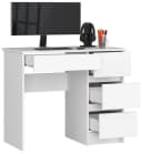 Raumhirsch Furniture Schreibtisch Kinder Computertisch Weiß 90cm Bild 3