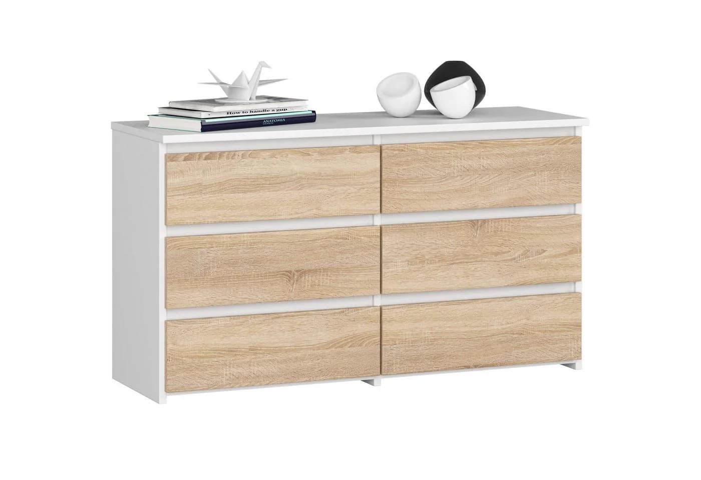 Raumhirsch Furniture Kommode Elegantes Sideboard mit 6 Schubladen - Bild 2