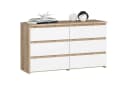 Raumhirsch Furniture Kommode 6 Schubladen Eiche-Dekor Bild 2